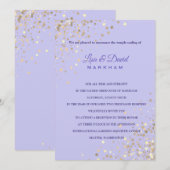 Geschrieben in den Sternen Hochzeitsempfang Einlad Einladung (Vorne/Hinten)