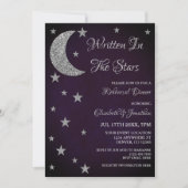 Geschrieben in den Sternen Probe Abendessen Einladung (Vorderseite)