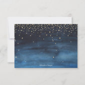 Geschrieben in den Sternen UAWG mit Essensauswahl Ankündigung (Rückseite)