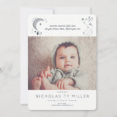 Geschrieben in der Ankündigung der Sternenkonstell (Vorderseite)