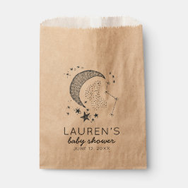 Geschrieben in der Babydusche der Sternenpaare Geschenktütchen