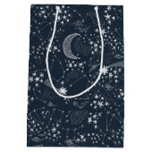 Geschrieben in der Babydusche der Sternenpaare Mittlere Geschenktüte (Rückseite)