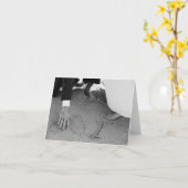 Geschrieben in der Sandnotecard Karte (Gelbe Blume)