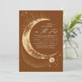 Geschrieben in der Stars Celestial Engagement Part Einladung (Stehend Vorderseite)