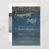 Geschrieben in der Stars-Engagement-Partei Ankündigung (Vorne/Hinten)