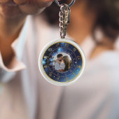 Geschrieben in der Sternenastrologie Foto Schlüsse Schlüsselanhänger