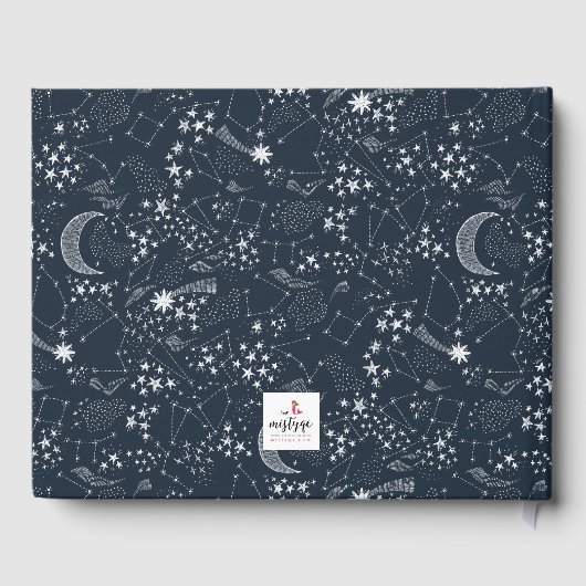 Geschrieben in der Sternenkonstellation Gästebuch (Rückseite)