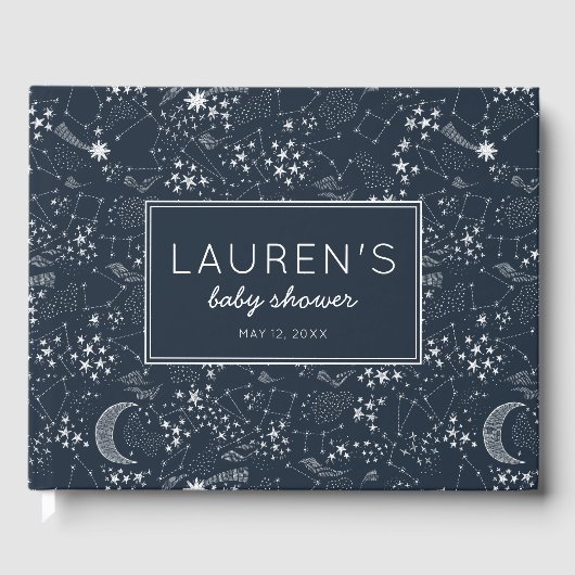 Geschrieben in der Sternenkonstellation Gästebuch (Vorderseite)