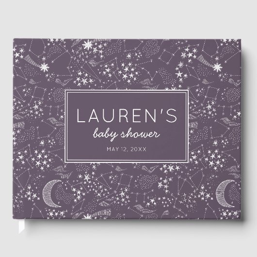 Geschrieben in der Sternenkonstellation Gästebuch (Vorderseite)