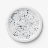 Geschrieben in der Sternenkonstellation Pappteller (Vorderseite)