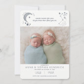 Geschrieben in der Sternenkonstellation Twins Anno Einladung (Vorderseite)