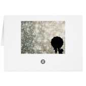 Geschrieben in die Sterne, die Tischnummer-Karte (Rückseite Horizontal)