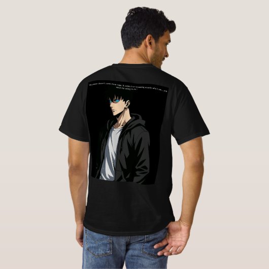 "Geschrieben in Narben"Level Beyond Limits"Stand u T-Shirt (Schwarz voll)