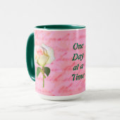 Geschrieben mit der Tasse der Rose ODAT (Vorderseite Links)