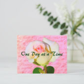 Geschrieben mit Rose ODAT Postkarte (Stehend Vorderseite)