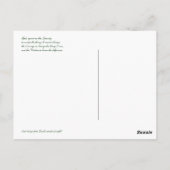 Geschrieben mit Rose ODAT Postkarte (Rückseite)