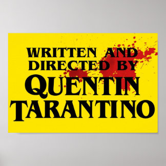 Geschrieben und geleitet von Quentin Taran Poster