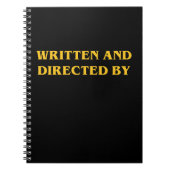 Geschrieben und vorbei verwiesen - füllen Sie Notizblock (Vorderseite)