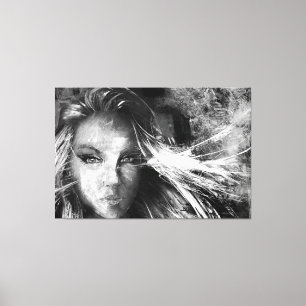 Geschrieben vom Wind Leinwanddruck