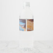 Geschriebene Etiketten für Wasserflaschen (Rückseite)