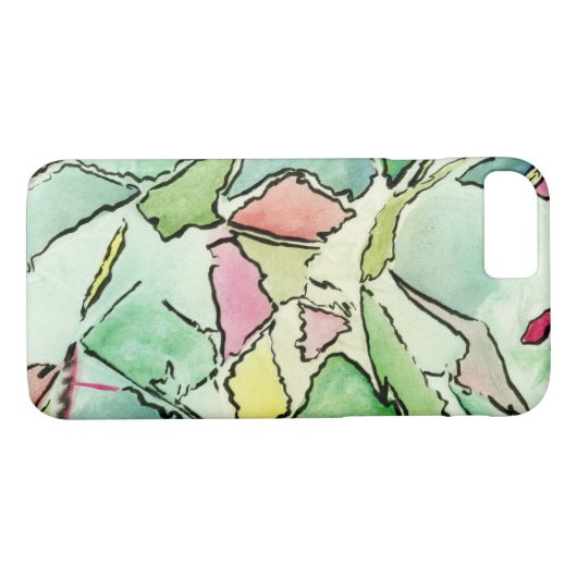 Geschüttelte Dreams iPhone Case (Rückseite (Horizontal))