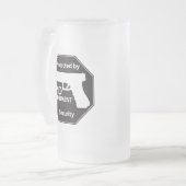 Geschützt durch 2. Änderung Mattglas Bierglas (Vorderseite Links)