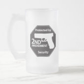 Geschützt durch 2. Änderung Mattglas Bierglas (Links)
