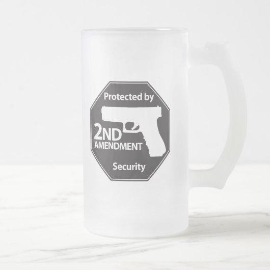 Geschützt durch 2. Änderung Mattglas Bierglas (Rechts)