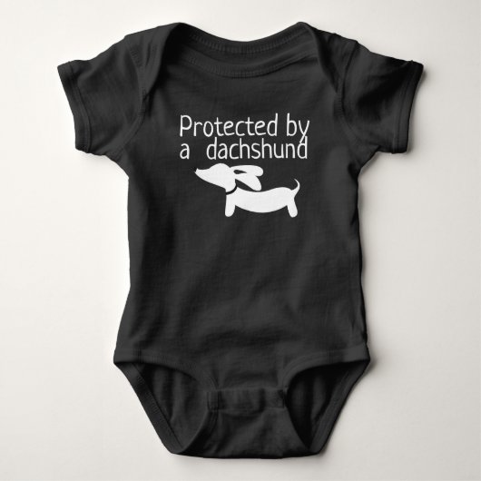 Geschützt durch baby strampler (Vorderseite)