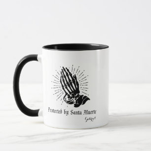 Geschützt durch den Personalisierten Namen Santa M Tasse