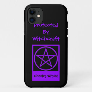 Geschützt durch Hexerei Cheeky Hexenhandy 5 Fall iPhone 11 Hülle