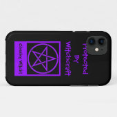 Geschützt durch Hexerei Cheeky Hexenhandy 5 Fall Case-Mate iPhone Hülle (Rückseite (Horizontal))