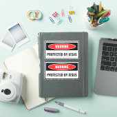 Geschützt durch Jesus Aufkleber (iPad Hülle)