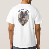 Geschützt durch Reos T-Shirt (Rückseite)