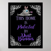 Geschützt durch Staubbkuchen Poster (Vorne)