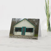 Geschützt durch Totems - Witziges Ändern der Adres Ankündigung (Vorderseite)