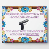 GESCHÜTZT FOTOPLATTE (Vorderseite)