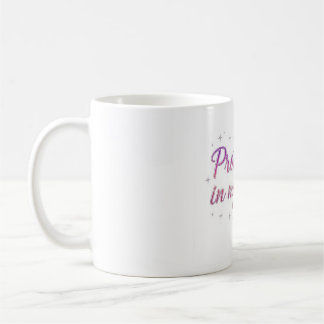 Geschützt in meinem Frieden Spirituelle Tasse