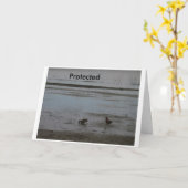 Geschützt Karte (Gelbe Blume)