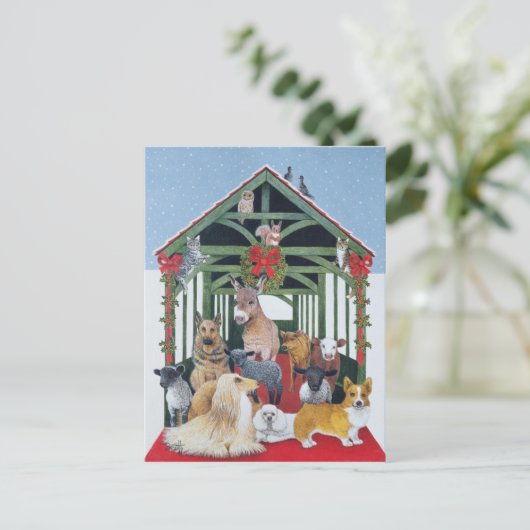 Geschützt Postkarte (Stehend Vorderseite)