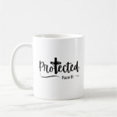 Geschützt - Psalm 91 Bible Verse Scripture Tasse (Links)