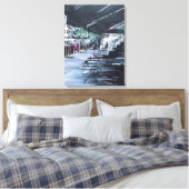 Geschützt von der Mitte Morgens Sonne Leinwanddruck (Insitu (Schlafzimmer))