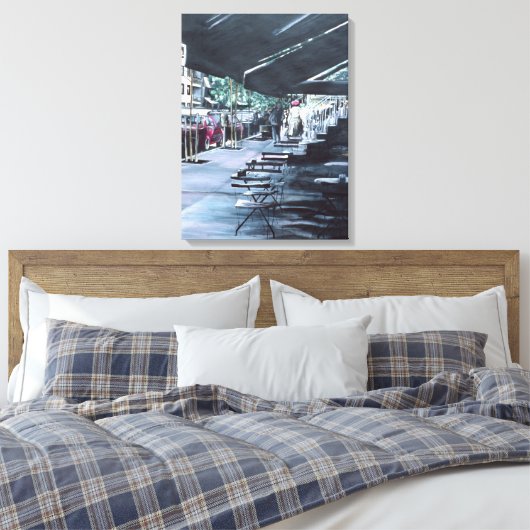 Geschützt von der Mitte Morgens Sonne Leinwanddruck (Insitu (Schlafzimmer))