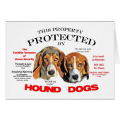 Geschützt von Hunden (Vorderseite (Horizontal))