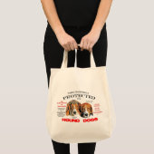 Geschützt von Hunden Tragetasche (Vorderseite (Produkt))