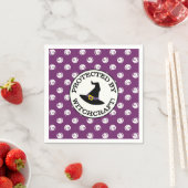 GESCHÜTZT VON WITCHCRAFT! SERVIETTE (Beispiel)