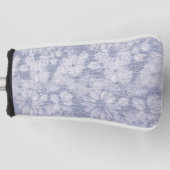 Geschützte Daisy Textured in Powder Blue Relief Golf Headcover (Vorderseite)