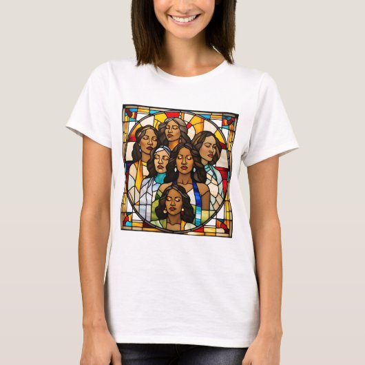 Geschützte Decken und verklebte Glasträume T-Shirt (Vorderseite)