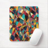 Geschützte geometrische Mitte des Jahrhunderts Mod Mousepad (Mit Mouse)