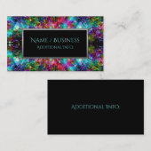 Geschützte Glass Spiral Business Card 6 Visitenkarte (Vorne/Hinten)